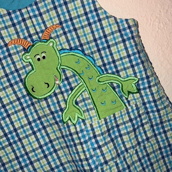 Ashley & Austin dragon romper shortall - Picture 2 of 3